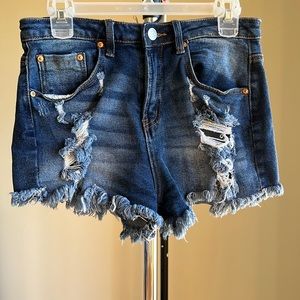 A pair of jean shorts from Ross. To small for me